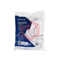 Sapatilha sanfonada branca tnt Prevemax c/100un