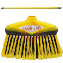Vassoura multiuso 30cm amarela com cabo Bettanin 9672C