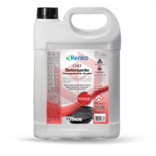 Detergente desengordurante alcalino Chef Renko 5l 