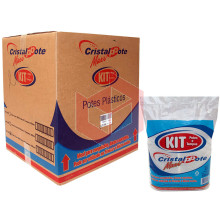 Pote redondo com tampa KP500ml Cristalcopo 12x25un