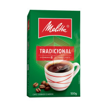 Café tradicional torrado moido vácuo Melitta 500g