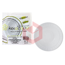 Prato Kerocopo branco 15cm fundo c/10un