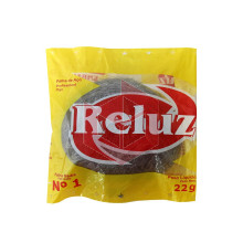 Palha de aço Reluz média n.1 c/22g