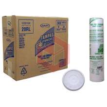 Tampa Dart isopor para pote 20RL 240 360 480ml 10x50un