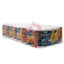 Papel higienico Paloma Super folha simples 4pcx16rlx60m