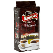 Café tradicional torrado moido vácuo Damasco 500g