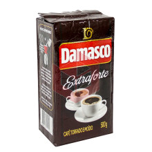 Café extra forte torrado moido vácuo Damasco 500g