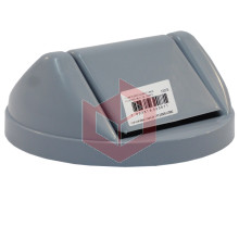 Tampa basculante cinza para lixeira 14l e 23l TB24CZ