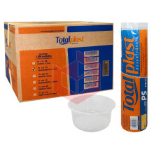 Pote Totalplast transparente 175ml 20x50un
