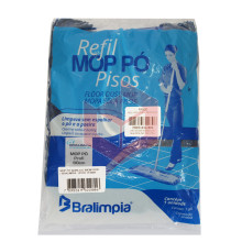 Mop pó acrílico profi Bralimpia 80cm RP800