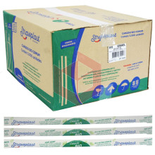 Canudo bio comum Straw 818 rígido 19.5cmx5mm c/3000un