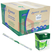 Canudo bio comum Straw 816 rígido 19.5cmx5mm 6x500un