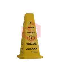 Cone de sinalização cuidado Bralimpia CONE0001