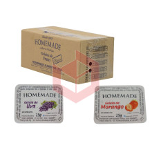 Geleia Homemade morango e uva sachê 144x15g