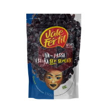 Uva passa preta sem semente Vale Fértil 150g