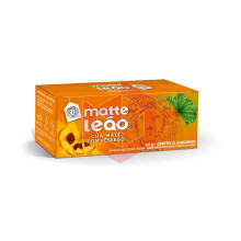 Chá matte com pêssego Leão 25x1.6g