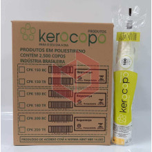 Copo Kerocopo PS transparente 180ml 25x100un
