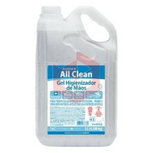 Alcool gel 70% hig de maos All Clean Audax 5l 