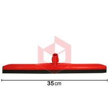 Rodo plástico 35cm vermelho sem cabo M.Longo