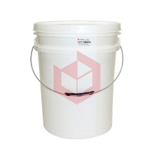 Balde com tampa branco 20l Jaguar R.729