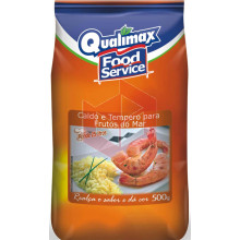 Caldo tempero frutos do mar em pó Qualimax 500g