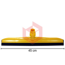 Rodo plástico 45cm amarelo sem cabo M.Longo