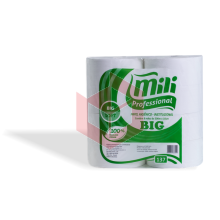 Papel higiênico Mili Big Soft 100% celulose 8x500m R-137