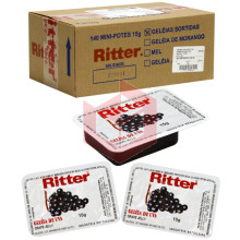 Geleia sortida sachê Ritter 140x15g