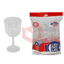 Taça para vinho Straw TC-260 c/4un