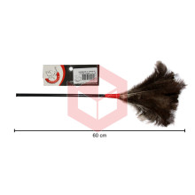 Espanador de pena de avestruz nomo 60cm R.12