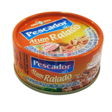 Atum ralado no oleo Pescador 140g