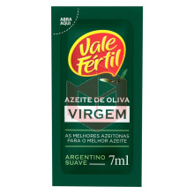 Azeite de oliva virgem sachê Vale Fértil 180x7ml