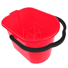 Balde plástico 15l vermelho Nycol