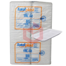 Bandeja de isopor TRL-02 21x14cm Totalplast c/400un