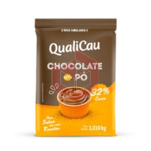 Chocolate em pó 32% cacau Qualicau 1.010kg