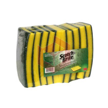 Esponjão Scotch Brite 3M verde amarela c/10un