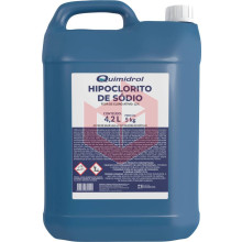 Hipoclorito de sódio 12% Quimidrol 5kg
