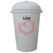 Lixeira 100l branca com tampa Belosch B2SC-100BC