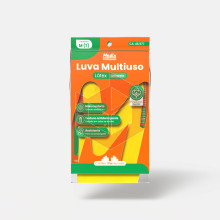 Luva amarela grande Medix