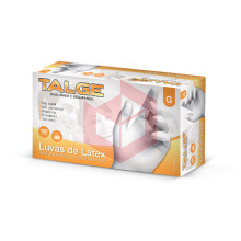Luva latex com po grande Talge c/100un