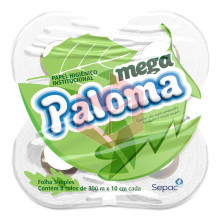 Papel higiênico Paloma Mega ECO rolão folha simples 8x300m