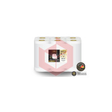 Papel toalha Flamingo Gold Premium 6x19cmx200m TB-200.6.30