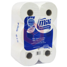 Papel toalha Mili Pro Tenaz 6x20x200m R-619