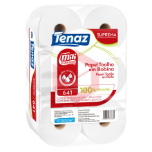 Papel toalha Mili Tenaz Suprema 6x20x200m R-641