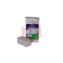 Papel toalha Presydenty branco 2 2d 20x20cm c/1000un
