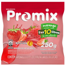 Refresco de morango Promix 250g