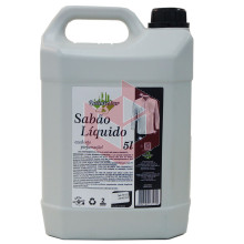 Sabão lava roupa liquido excelente perfumação Quimicpar 5l