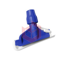 Haste euro plastico azul para mop umido sem cabo Nycol