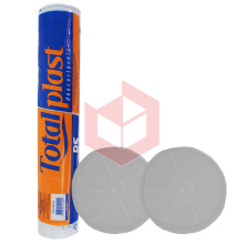 Tampa plastica para copo termico 120ml Totalplast c/100un