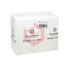 Wipes DC Clean Plus 80 branco 30x34cm 50un